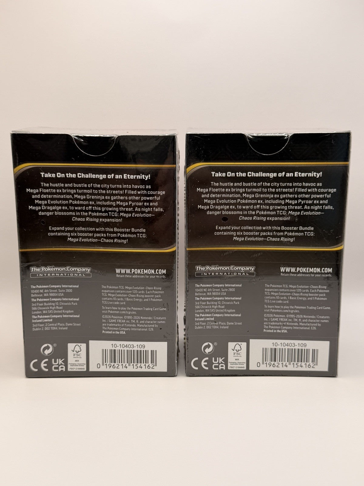 Pokémon Chaos Rising Mega Evolution Booster Bundle
