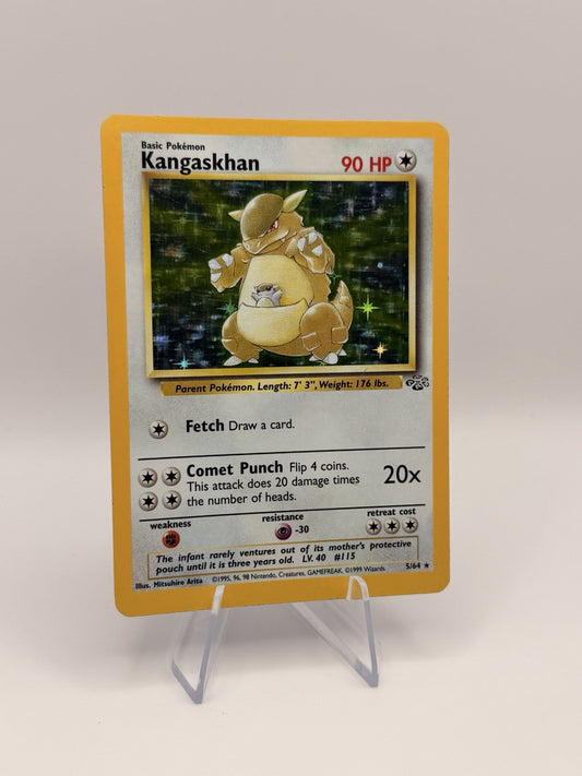 1999 Pokemon Jungle Kangaskhan 5/64 Holo Rare Vintage WOTC English