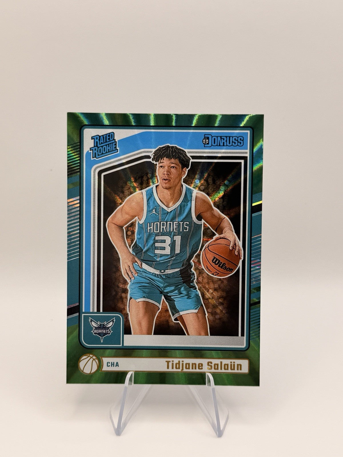 2024-25 Donruss Rated Rookie Lot x6 RC Shead Salaun Tyson Green Lazer NBA Card