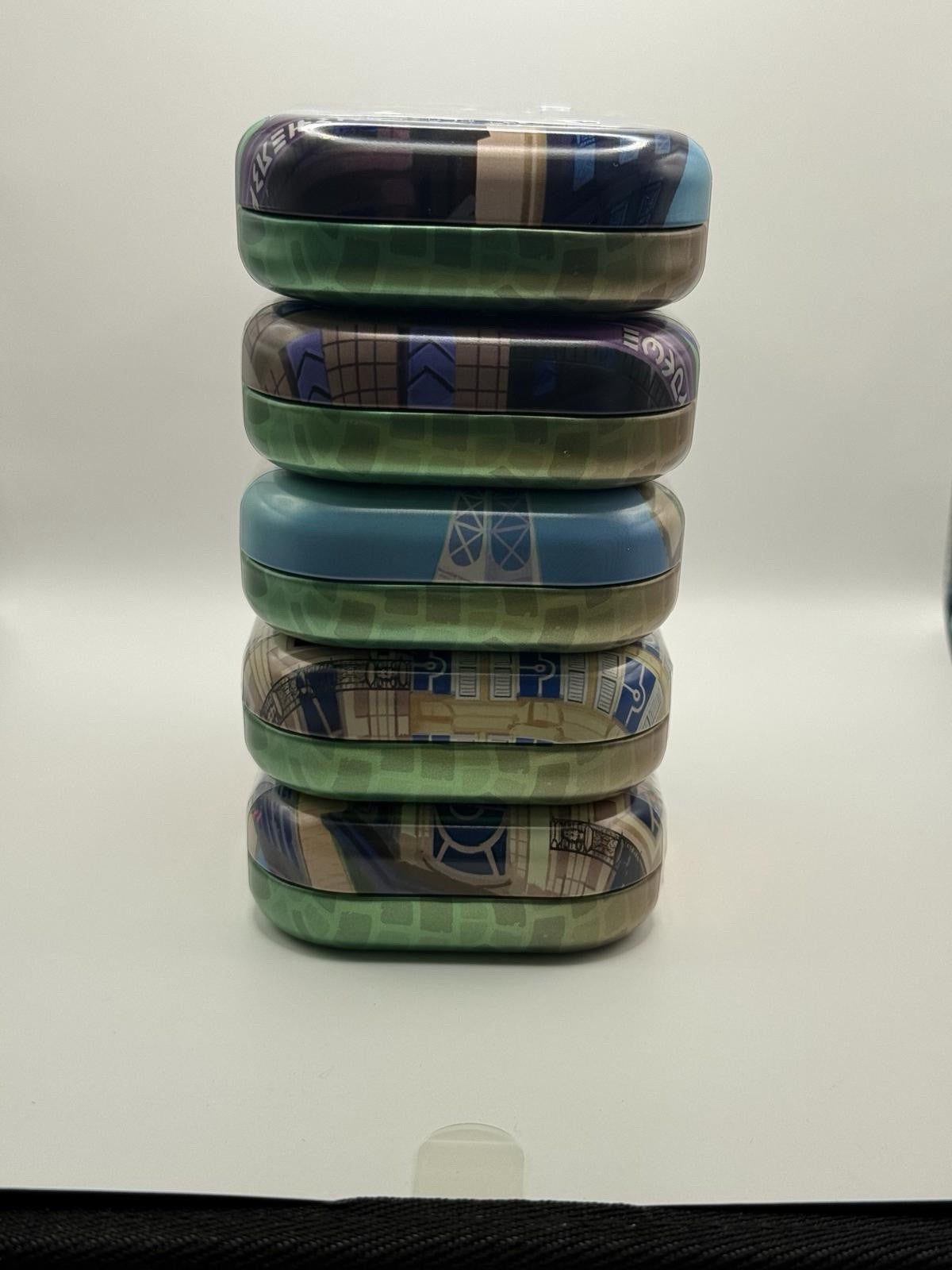 Pokemon TCG Lumiose City Mini Tins Complete Set Of 5 Arts Free Tracked Postage