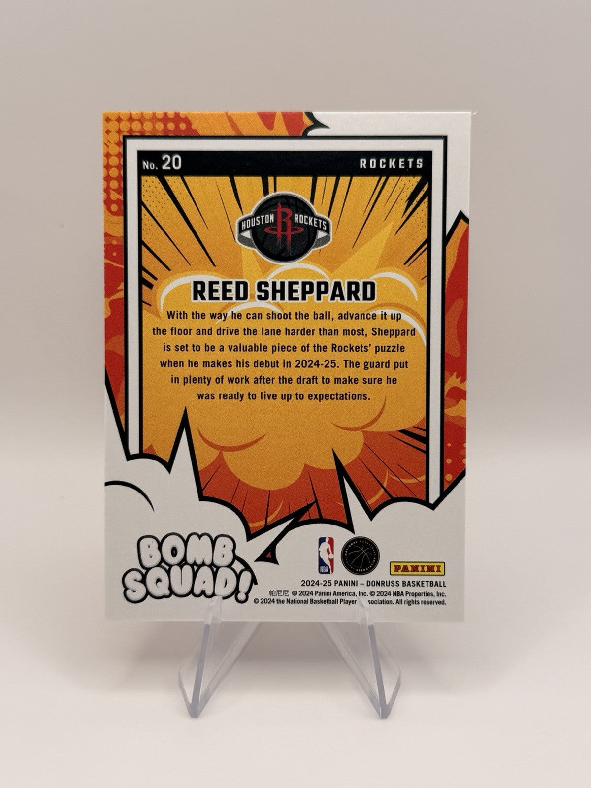 2024-25 Donruss Bomb Squad Reed Sheppard RC Bronny James Jr RC Rookie Lot