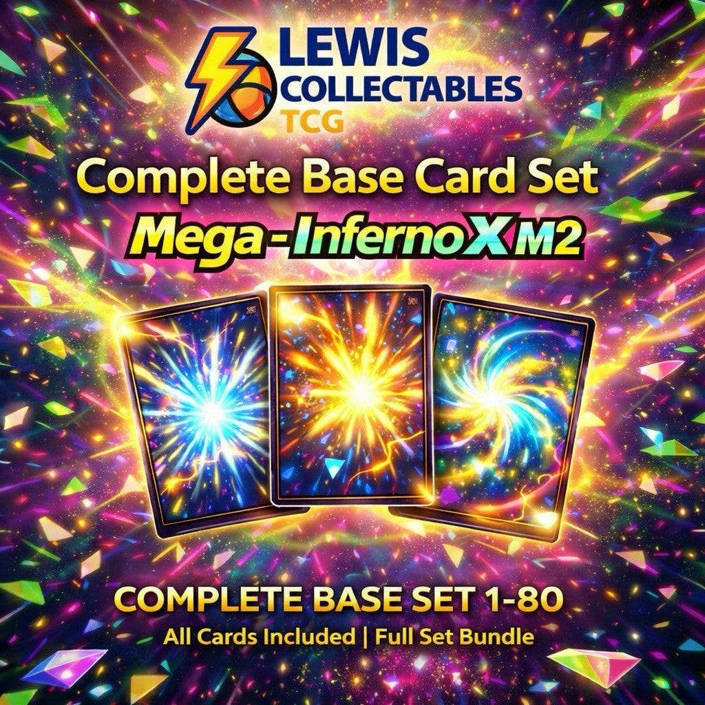 Pokemon TCG Mega Inferno X M2 Complete Base Set 1-80 Japanese M2