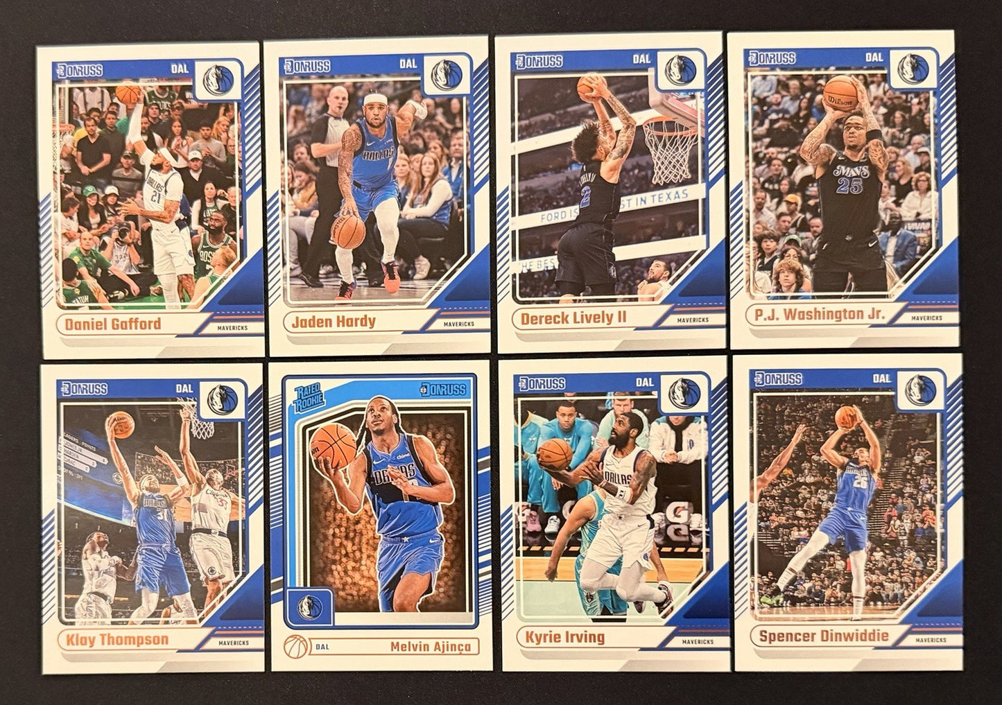 2024-25 Donruss Dallas Mavericks Team Lot Kyrie Irving Lively Klay Thompson RC