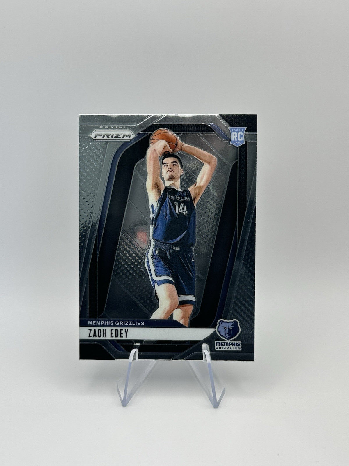2024-25 Panini Prizm RC #249 Memphis Grizzlies RC Zach Edey NBA Card