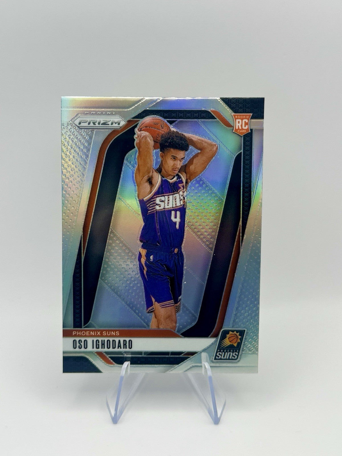 2024-25 Panini Prizm Oso Ighodaro RC #245 Silver Prizm Phoenix Suns NBA Card