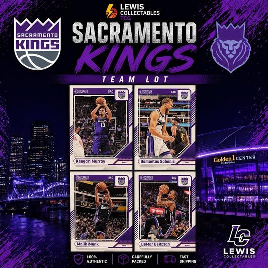 2024-25 Donruss Sacramento Kings Team Lot Sabonis DeRozan Monk NBA Card