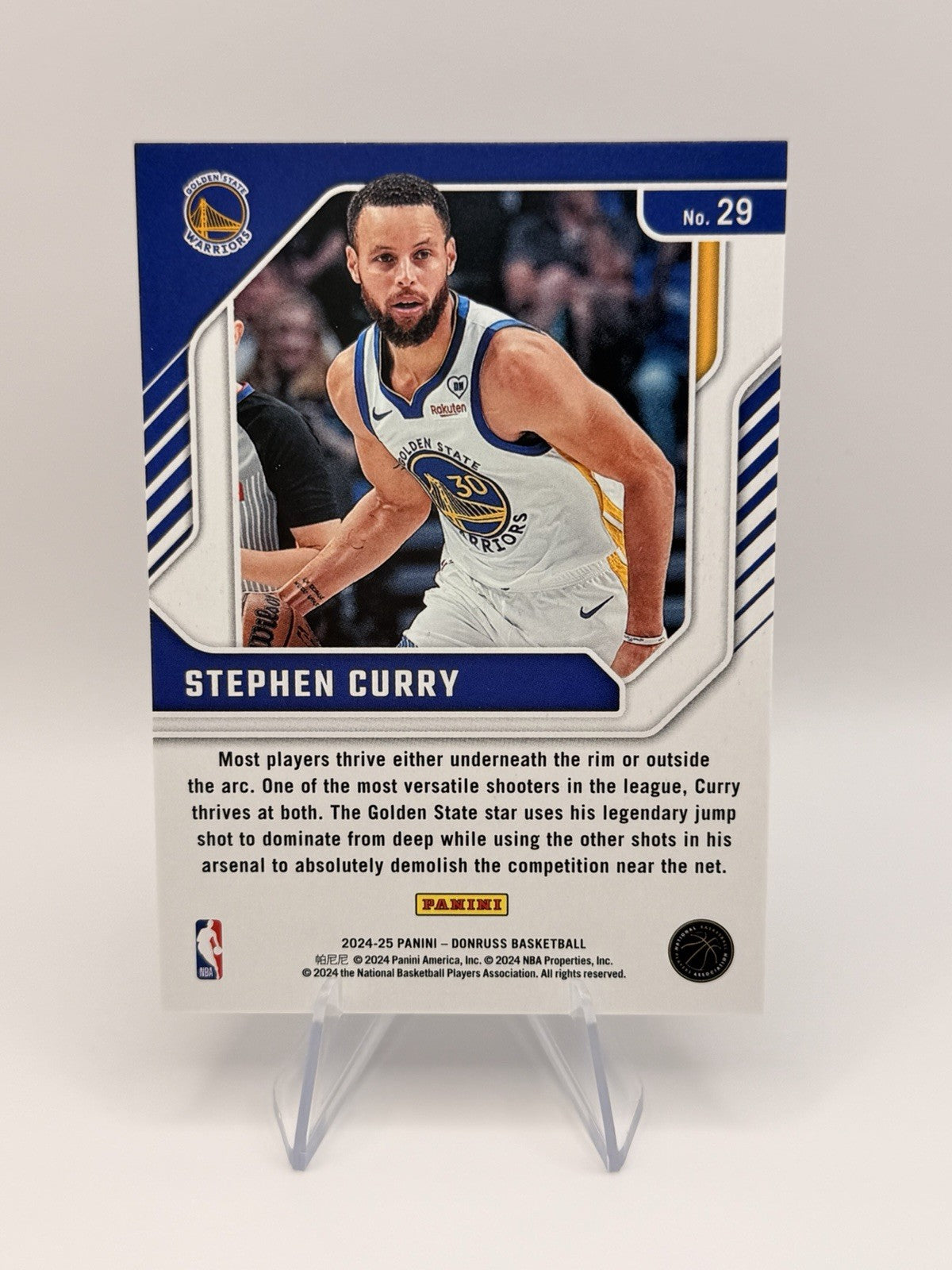 2024-25 Donruss Franchise Features Stephen Curry #29 Golden State Warriors