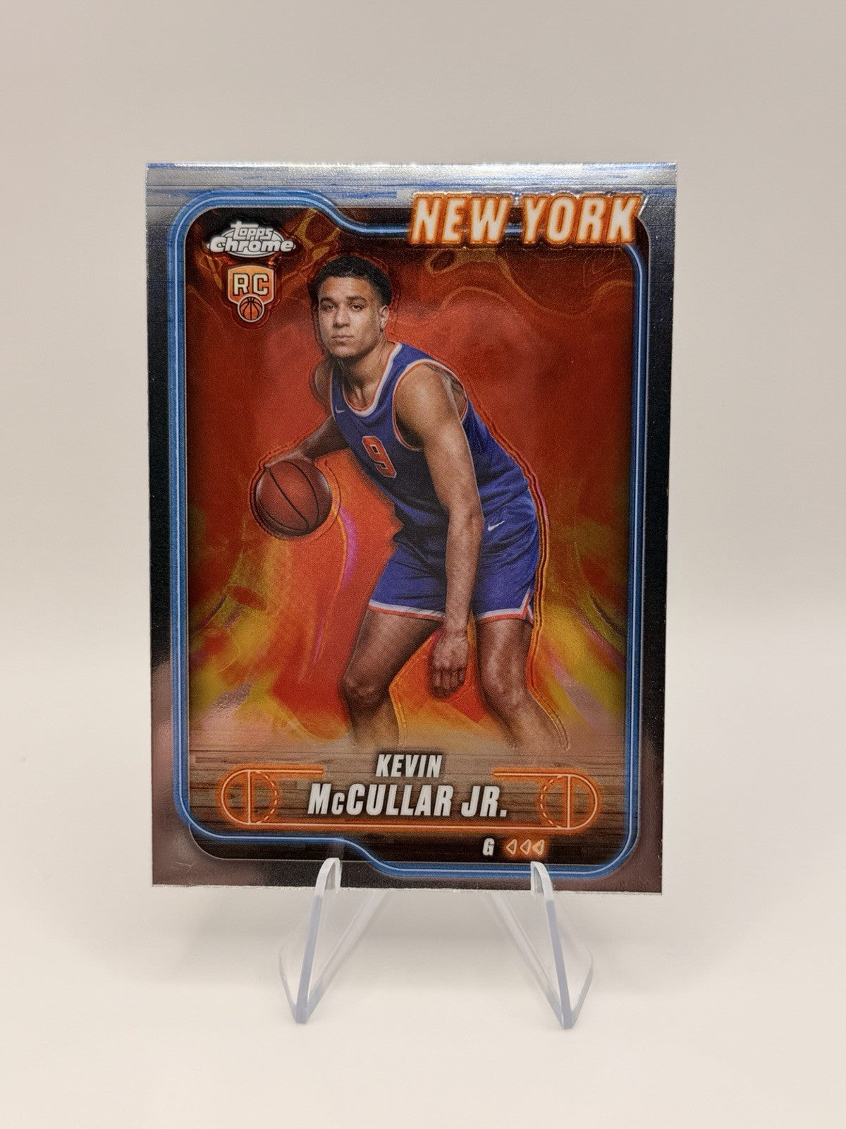 2024-25 Topps Chrome Kevin McCullar Jr RC #150 New York Knicks Rookie NM
