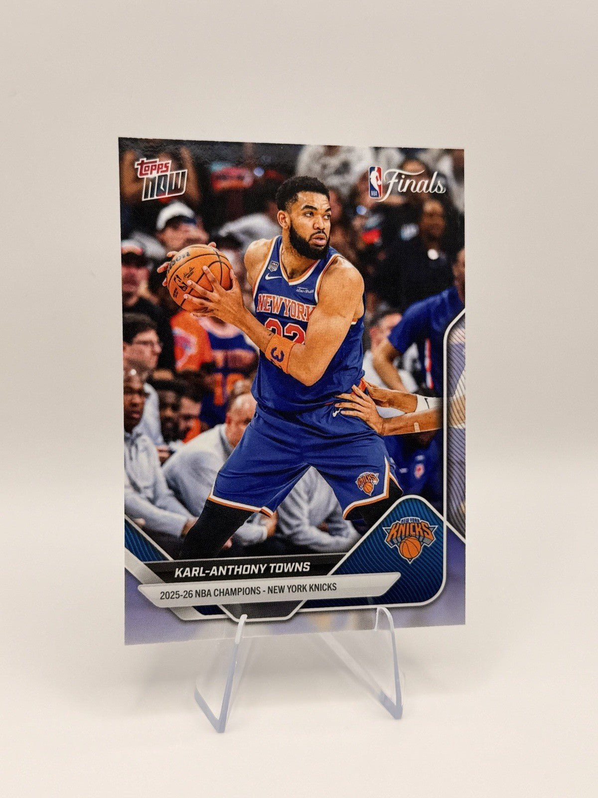 Topps NOW 2025-26 NBA Finals Champions New York Knicks 15 Card Team Set Complete
