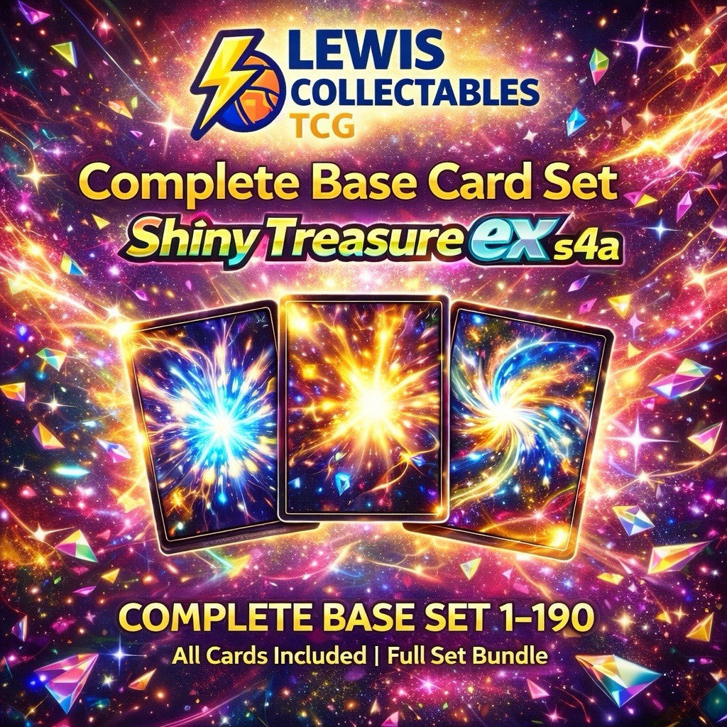 Pokemon TCG Shiny Treasure ex s4a Complete Base Set 1-190 Japanese SV4a