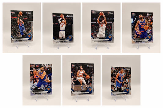 Topps NOW 2025-26 NBA Finals Champions New York Knicks 15 Card Team Set Complete