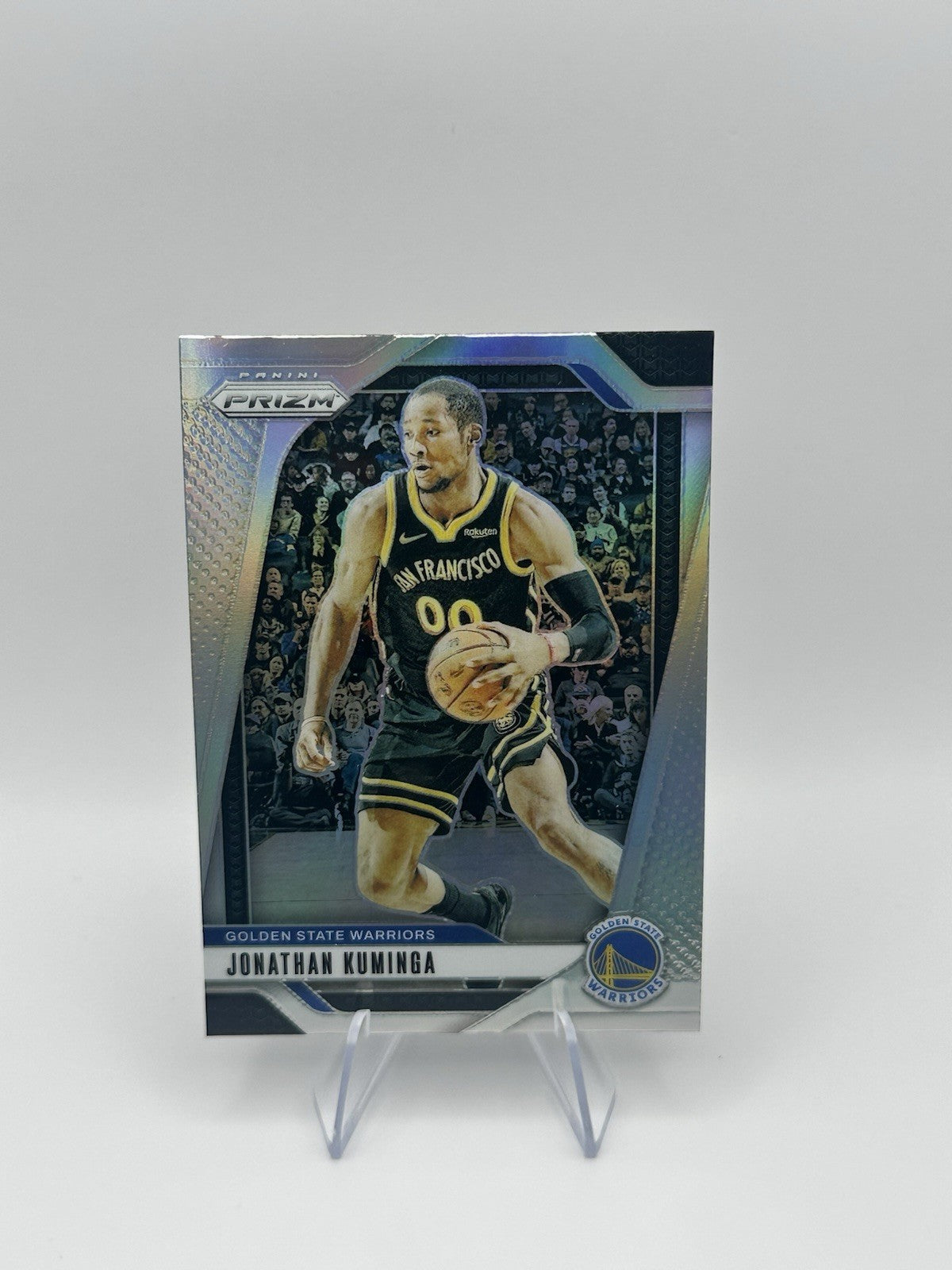 2024-25 Panini Prizm Silver Prizm Golden State Jonathan Kuminga NBA Card