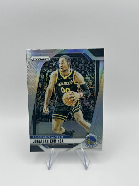 2024-25 Panini Prizm Silver Prizm Golden State Jonathan Kuminga NBA Card