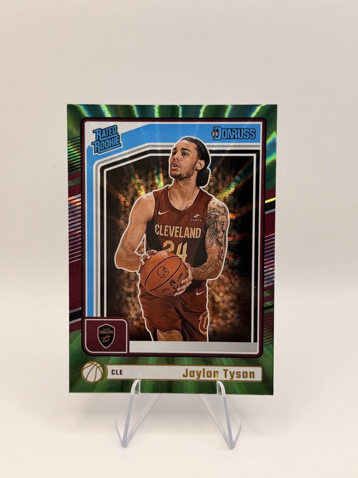 2024-25 Donruss Rated Rookie Lot x6 RC Shead Salaun Tyson Green Lazer NBA Card
