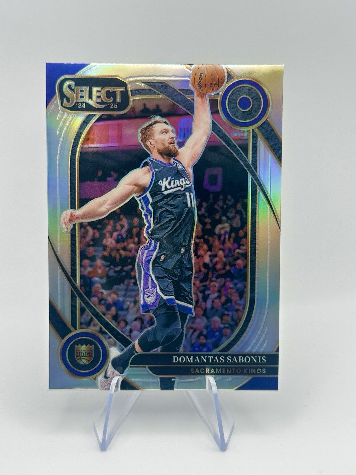 2024-25 Select Domantas Sabonis Silver Sacramento Kings #253 NBA Card