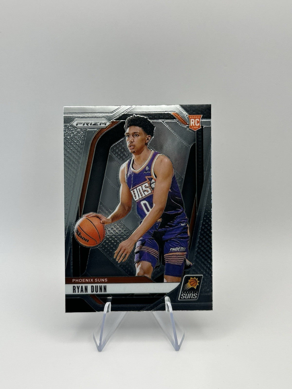 2024-25 Panini Prizm Ryan Dunn RC #258 Phoenix Suns RC NBA Card