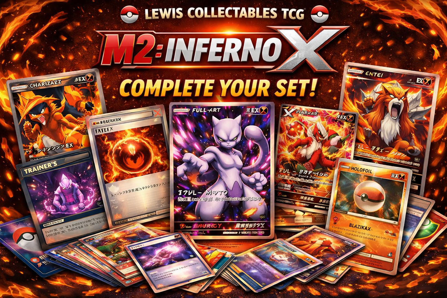 Pokemon M2 Inferno X Japanese Singles All Rarities Holo AR SAR SR UR Pick Card