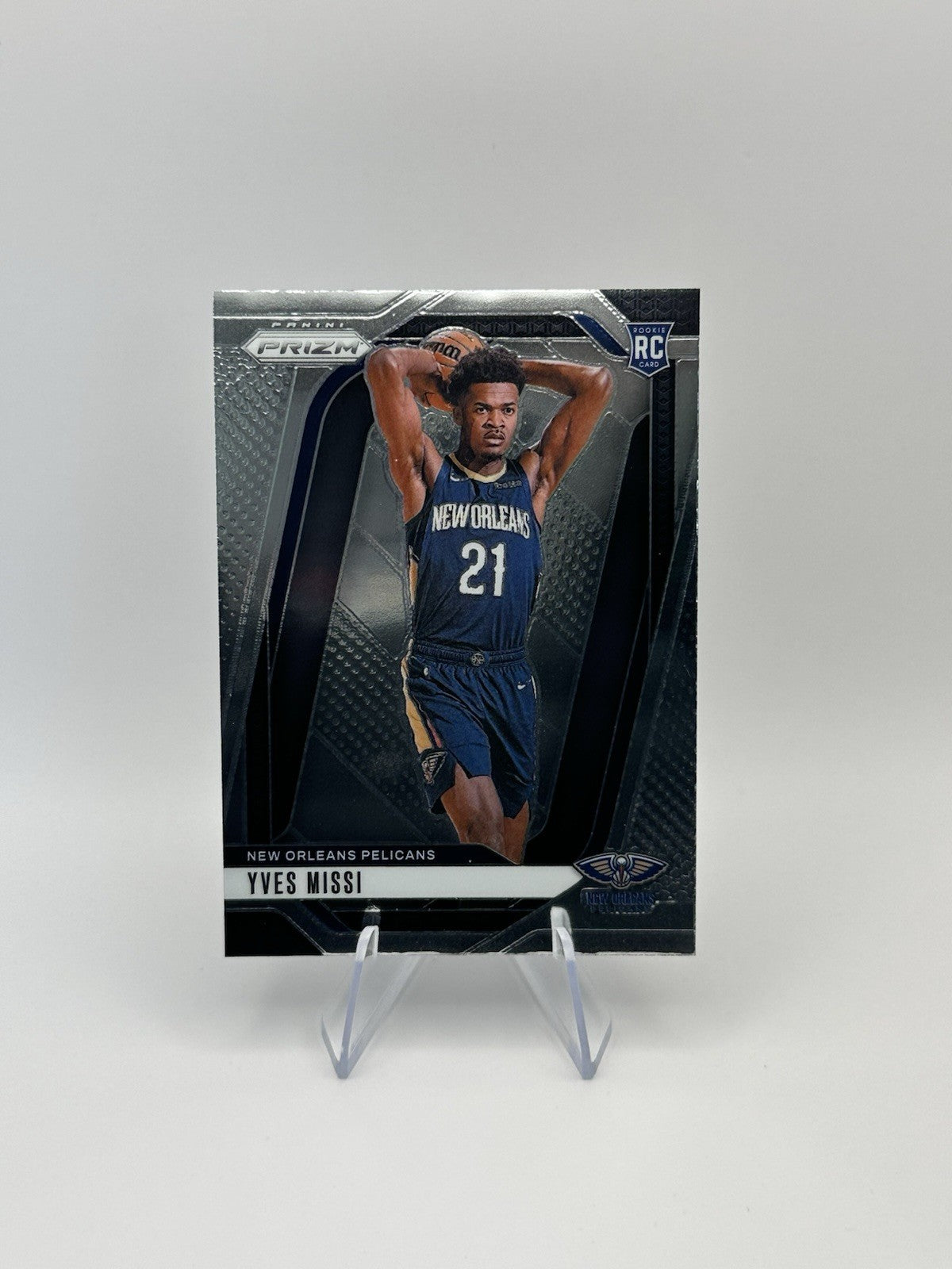 2024-25 Panini Prizm Yves Missi RC #233 New Orleans Pelicans NBA Card
