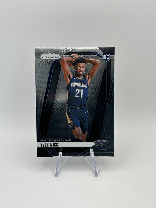 2024-25 Panini Prizm Yves Missi RC #233 New Orleans Pelicans NBA Card