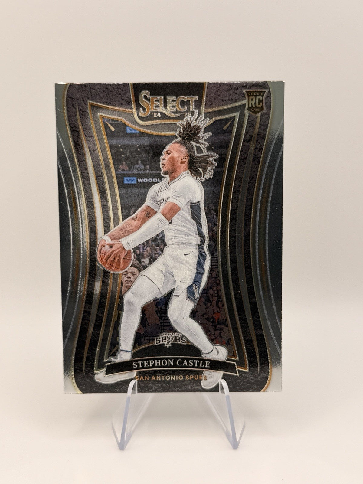 2024-25 Panini Prizm Select Stephon Castle Rookie RC San Antonio Spurs NBA Card