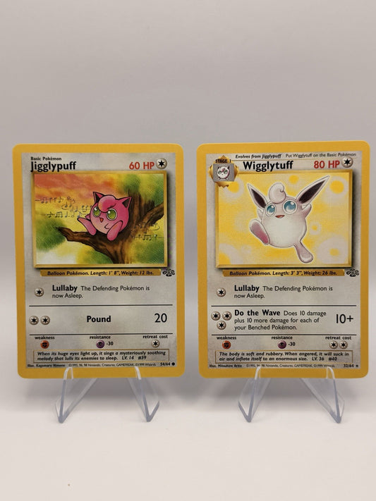 Pokémon TCG Jigglypuff Jungle 54/64 Regular Unlimited Common