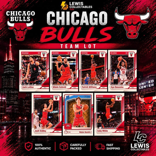 2024-25 Donruss Chicago Bulls Team Lot Josh Giddey Buzelis Coby White RC