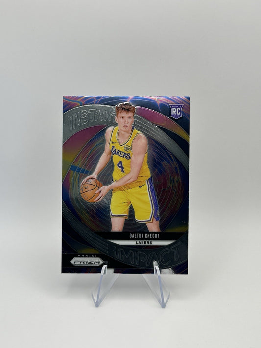2024-25 Panini Prizm Dalton Knecht RC Instant Impact Silver Prizm RC NBA Card