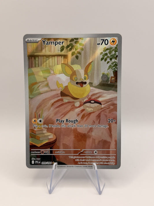 2025 Pokemon TCG Yamper Illustration Rare 099/094 IR Full Art NM