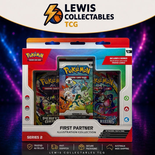 In Hand - Series 2 Pokemon TCG: First Partner Illustration Collection Box Sealed