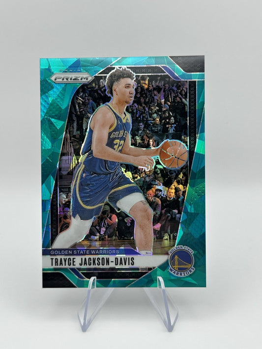 2024-25 Prizm Trayce Jackson-Davis Green 12/225 #188 Golden State Warriors
