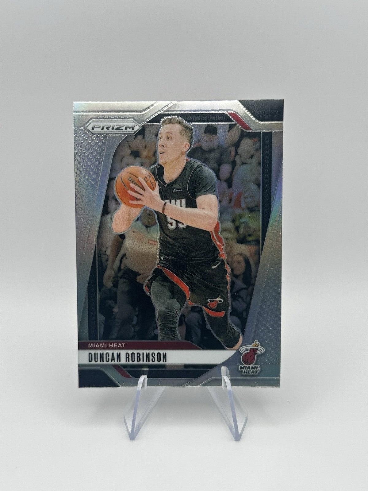 2024-25 Panini Prizm Silver Prizm Miami Heat #190 Duncan Robinson NBA Card