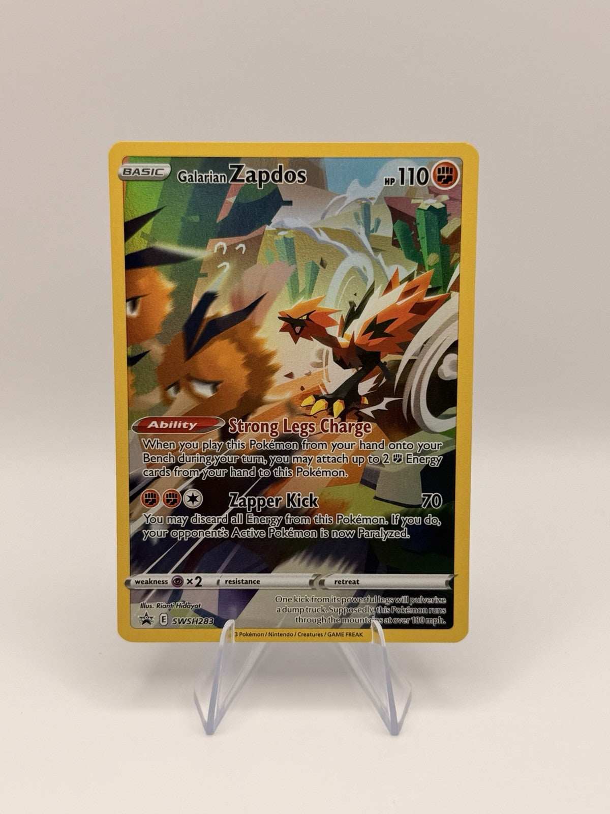Pokémon Galarian Legendary Birds Promo Set SWSH282 SWSH283 SWSH284 NM