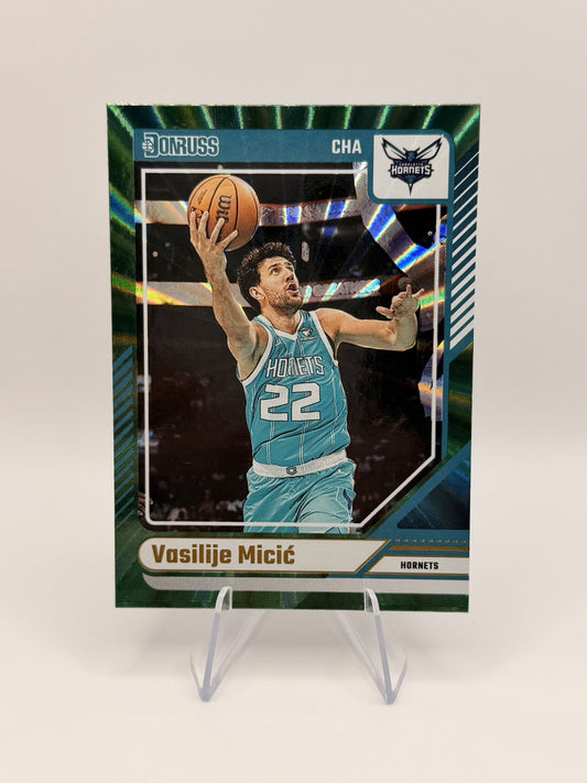 2024-25 Panini Donruss Vasilije Micić Green Laser Holo #162 NBA Card