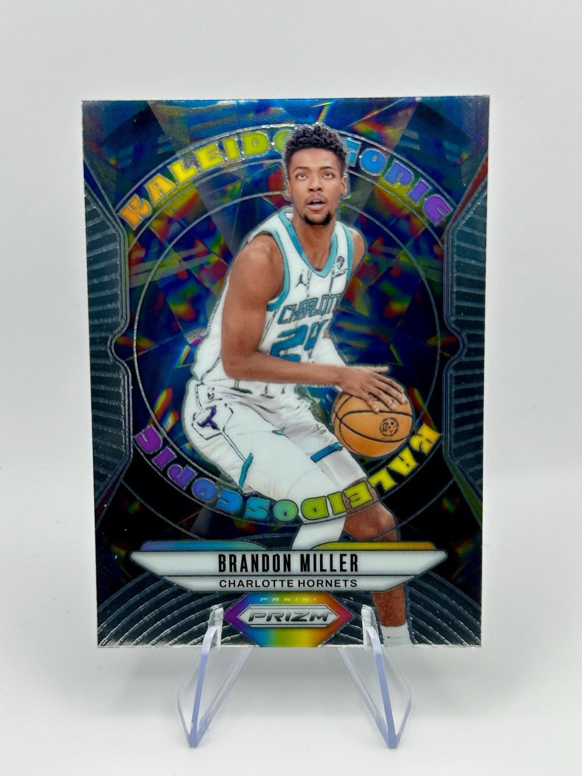 2024-25 Panini Prizm Prizm Brandon Miller Kaleidoscopic Insert Hornets #3