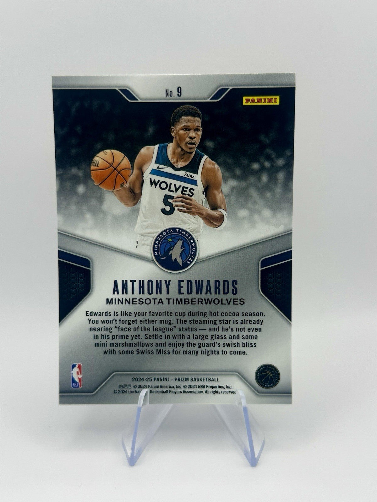 2024-25 Panini Prizm Dominance Star Lot Jokic Tatum Edwards SGA NBA Card