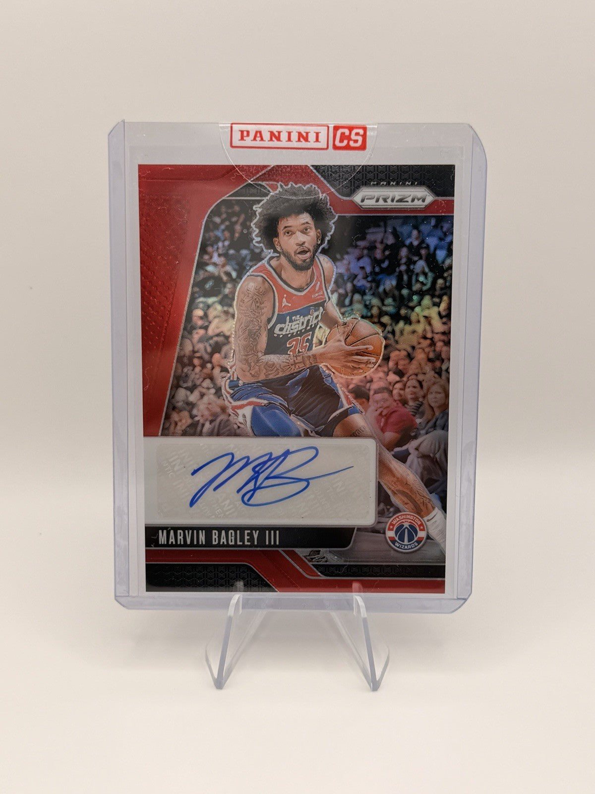 2024-25 Panini Prizm - Signatures Marvin Bagley III #SIG-MBW Red Prizm/99 (AU)