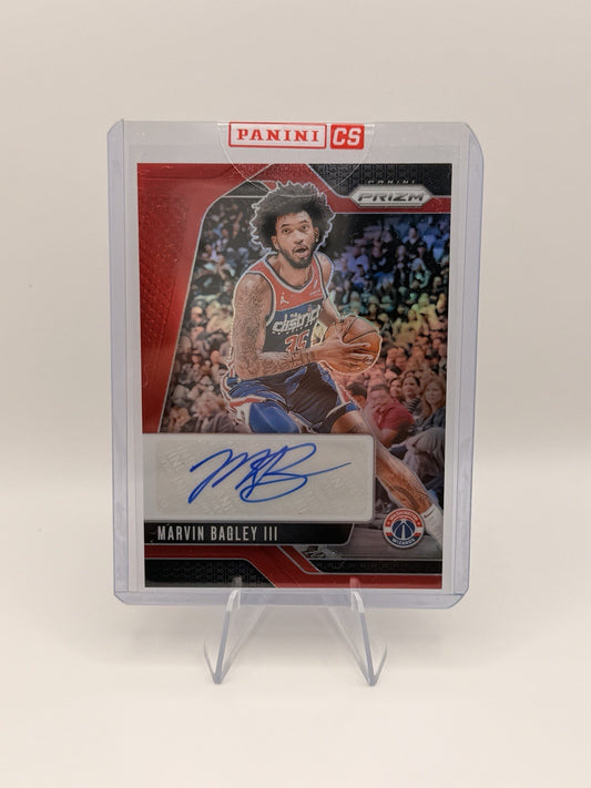 2024-25 Panini Prizm - Signatures Marvin Bagley III #SIG-MBW Red Prizm/99 (AU)