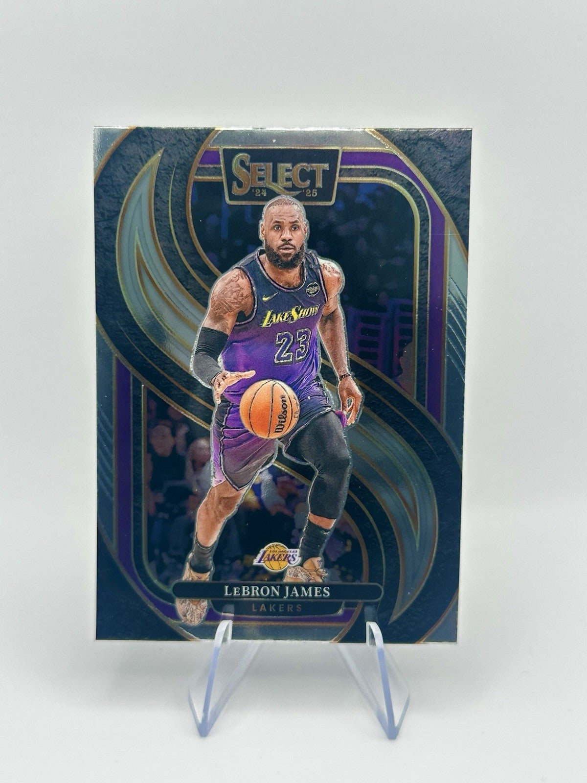 2024-25 Select LeBron James Premier Level Los Angeles Lakers #11 NBA Card