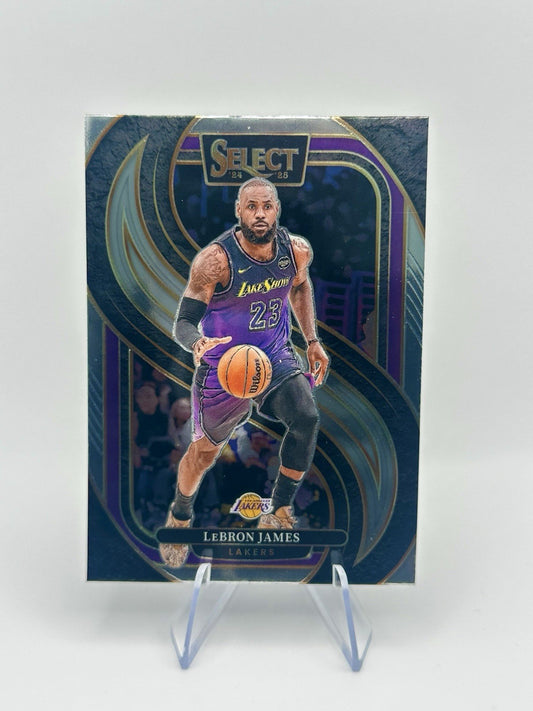 2024-25 Select LeBron James Premier Level Los Angeles Lakers #11 NBA Card