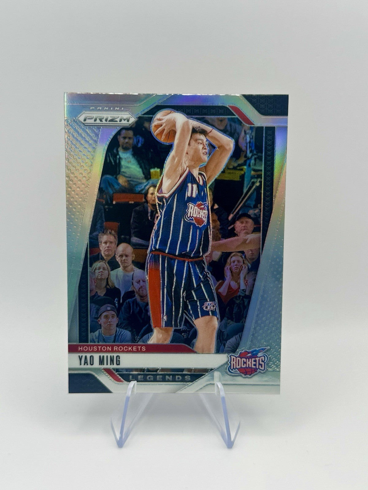 2024-25 Panini Prizm Yao Ming #284 Silver Prizm Houston Rockets NBA Card