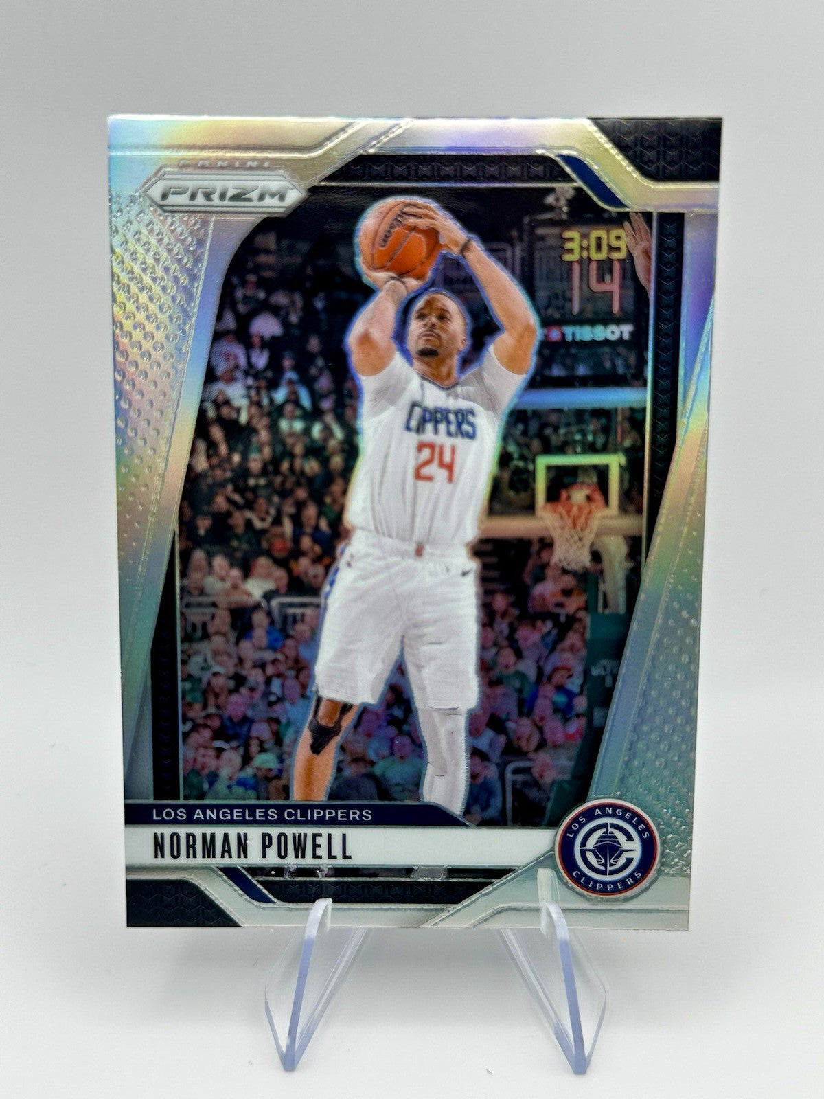 2024-25 Panini Prizm Norman Powell Silver Prizm Clippers #203 NBA Card