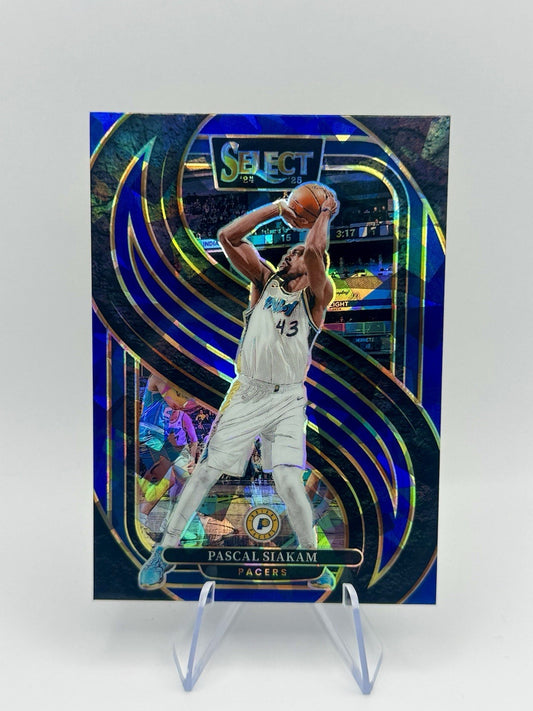 Pascal Siakam Blue Cracked Ice Premier Level #113 Indiana Pacers Select NBA Card