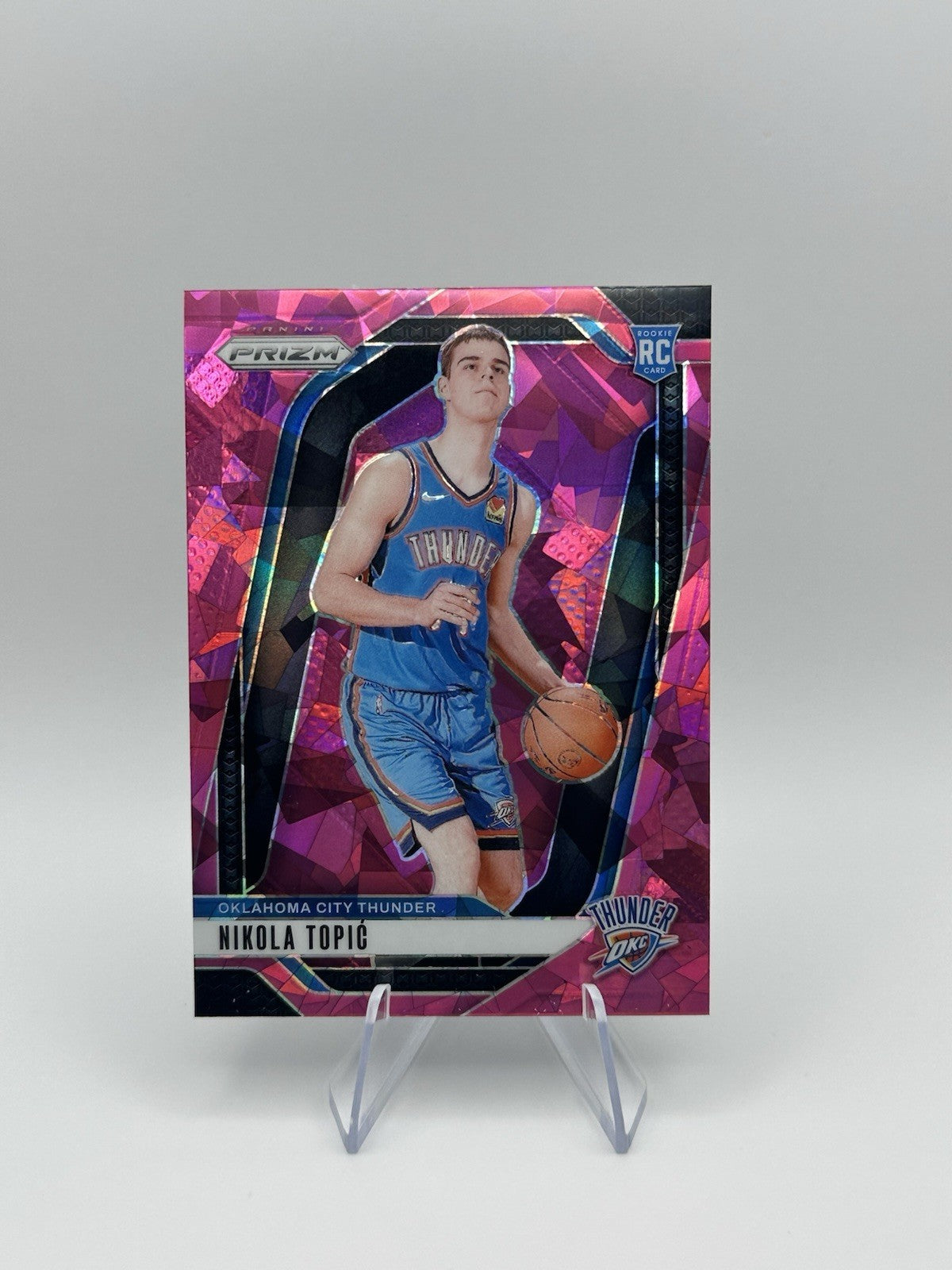 2024-25 Panini Prizm Nikola Topic RC #230 Oklahoma City Thunder NBA Card