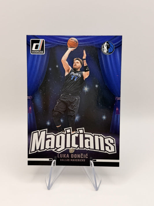 2024-25 Panini Donruss Luka Doncic Magicians Insert Dallas Mavericks #8 NBA Card