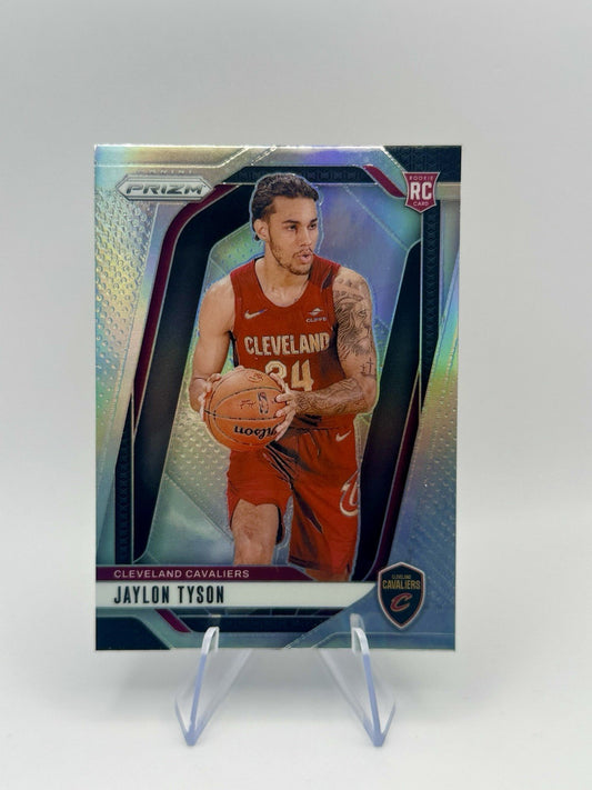 2024-25 Panini Prizm Jaylon Tyson RC #228 Silver Cleveland Cavaliers NBA Card