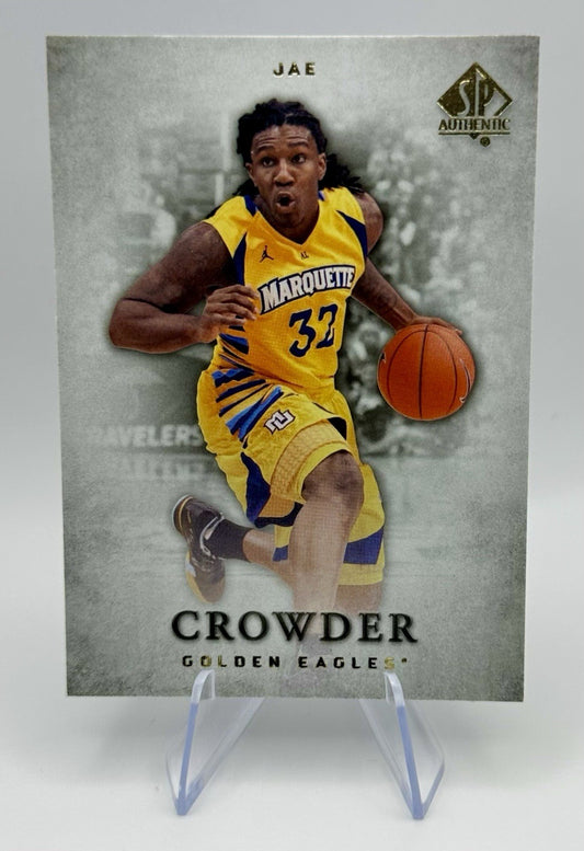 2012-13 SP Authentic Jae Crowder Marquette Golden Eagles RC NCAA