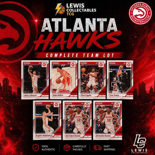 2024-25 Donruss Atlanta Hawks Team Lot Young Johnson Capela Hunter Bufkin