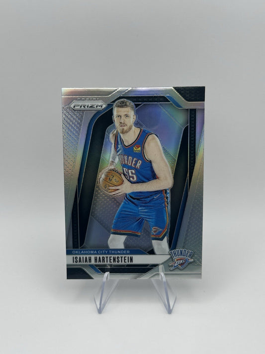 2024-25 Panini Prizm Silver Oklahoma City Thunder #154 Isaiah Hartenstein
