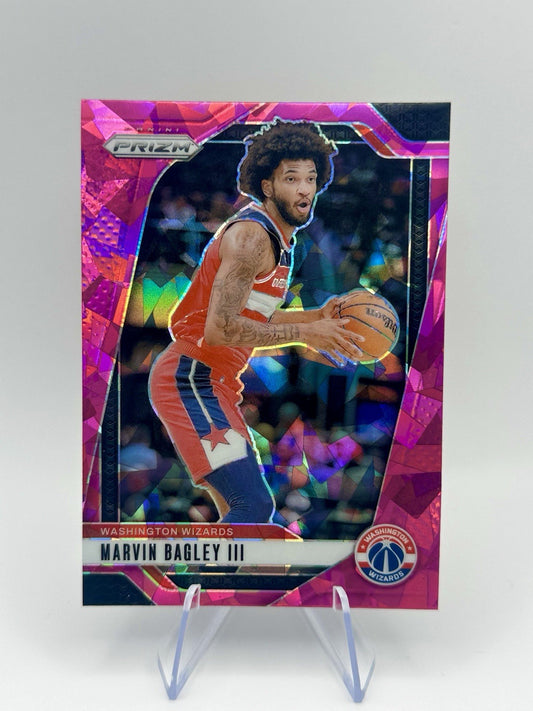 2024-25 #145 Pink Cracked Ice Parallel Washington Wizards Marvin Bagley III