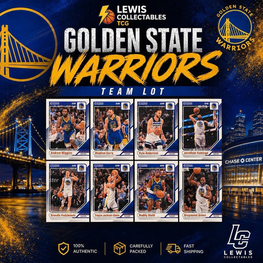 2024-25 Donruss Golden State Warriors Team Lot Curry Kuminga Green Wiggins